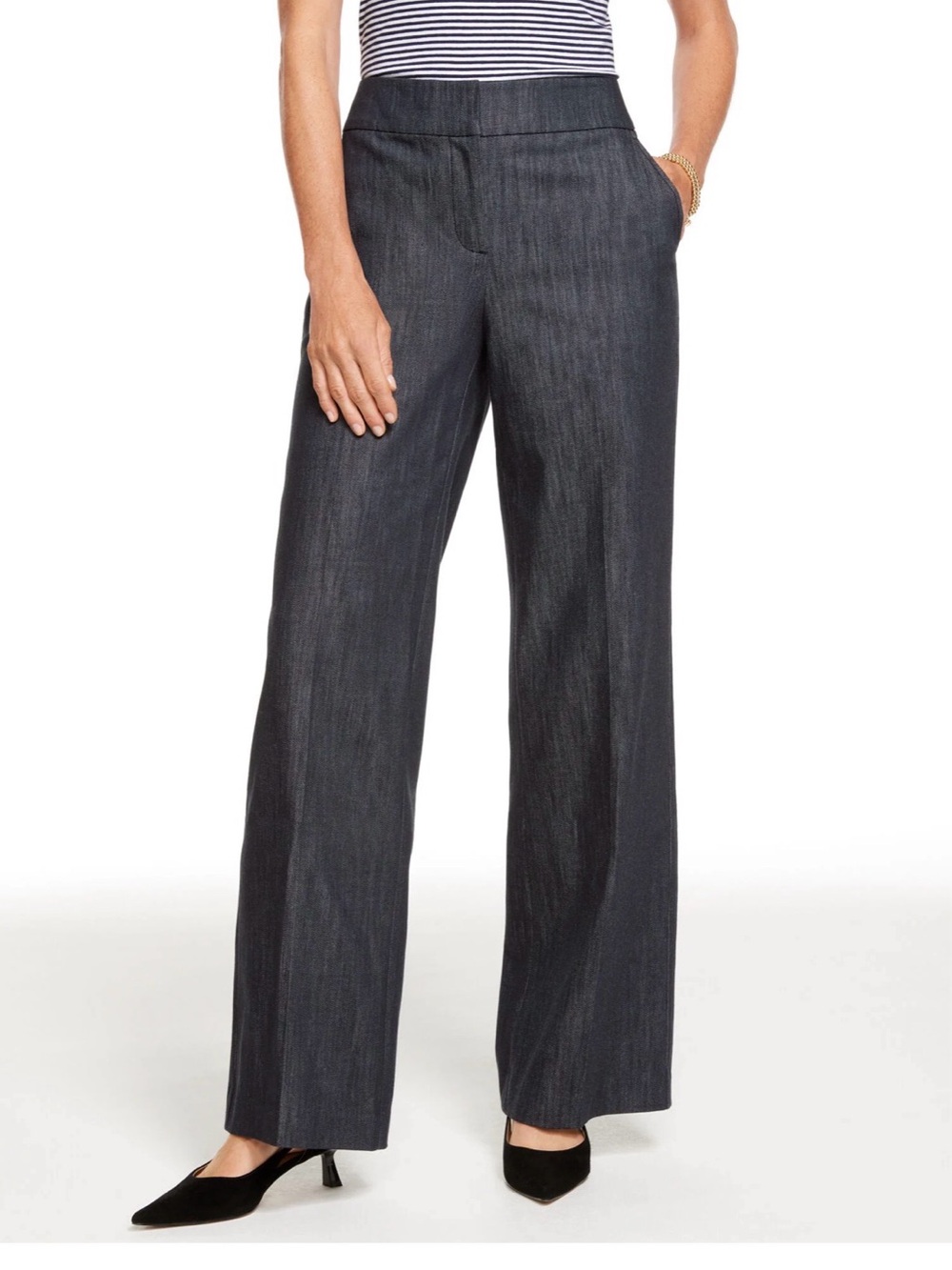 Talbots Navy Greenwich Pant